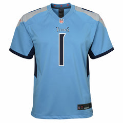 Cameron Ward Tennessee Titans Youth Team Game Jersey - Light Blue outlet