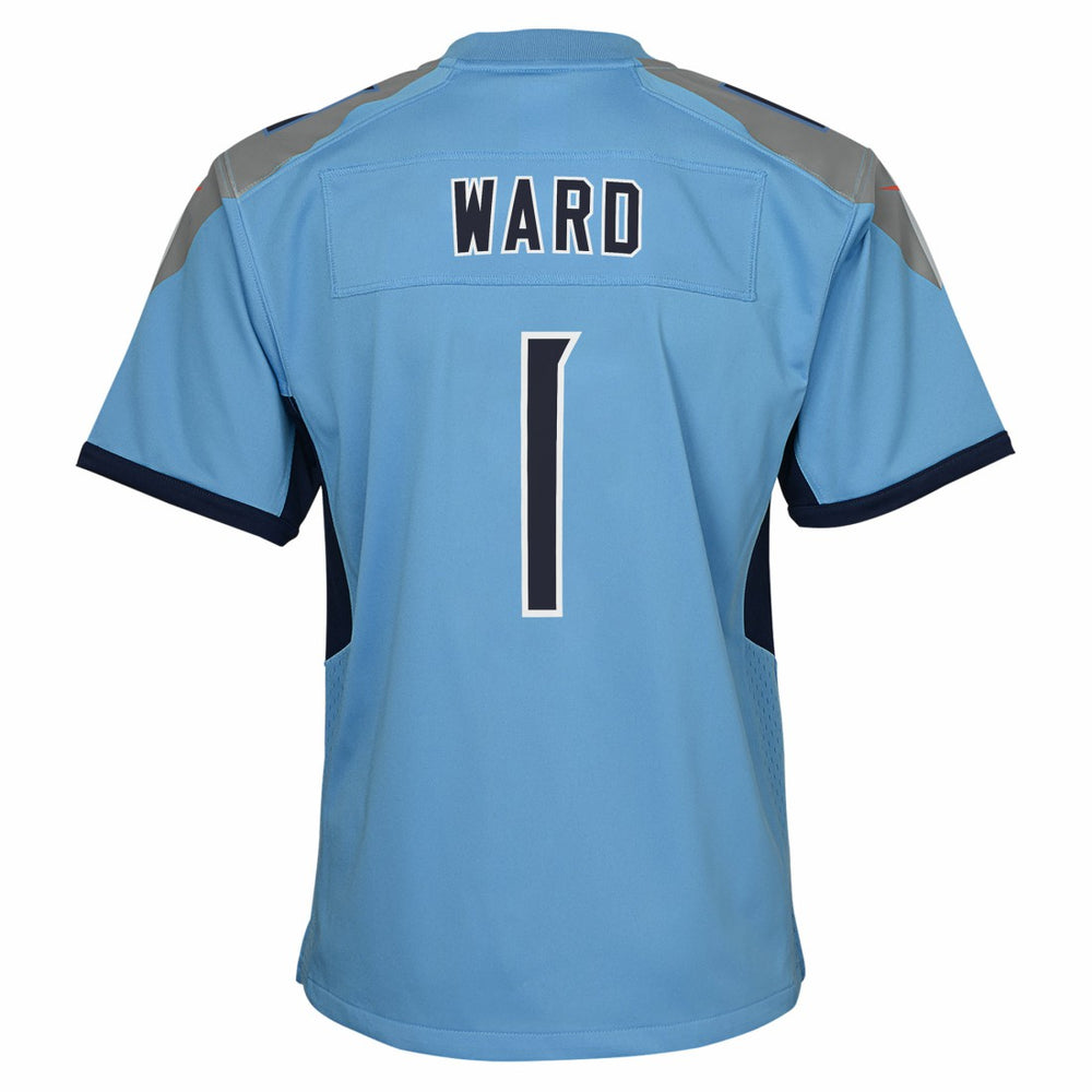 Cameron Ward Tennessee Titans Youth Team Game Jersey - Light Blue outlet