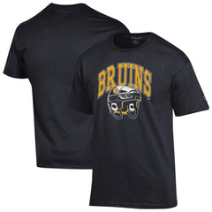 Boston Bruins Champion Helmet T-Shirt - Black T-shirts