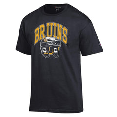 Boston Bruins Champion Helmet T-Shirt - Black T-shirts