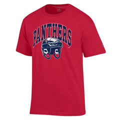 Florida Panthers Champion Helmet T-Shirt - Red T-shirts