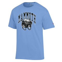 Utah Mammoth Champion Helmet T-Shirt - Blue T-shirts
