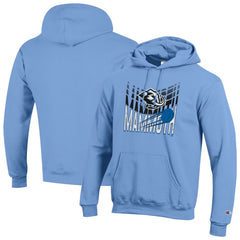 Utah Mammoth Champion Powerblend Hoodie - Light Blue Hoodies