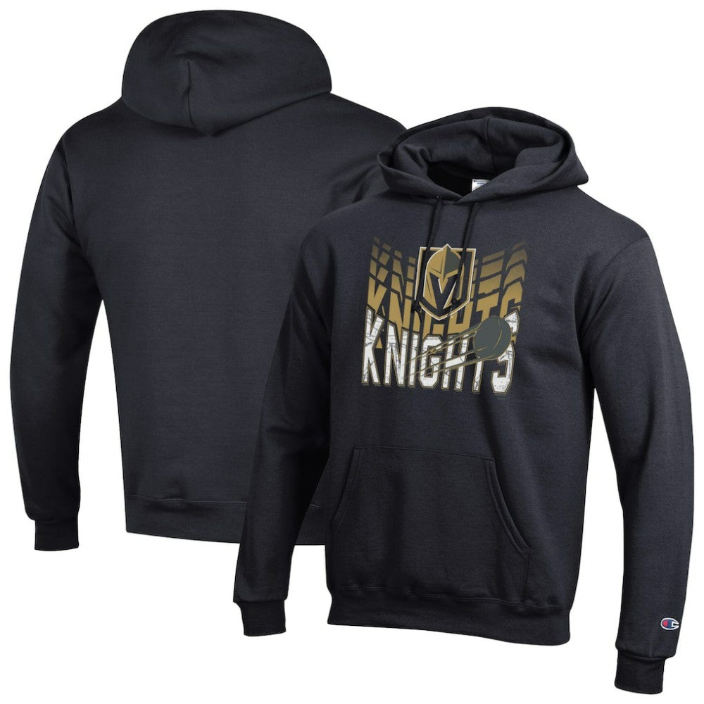 Vegas Golden Knights Champion Powerblend Hoodie - Black Hoodies