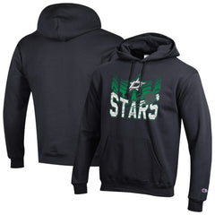 Dallas Stars Champion Powerblend Hoodie - Black Hoodies