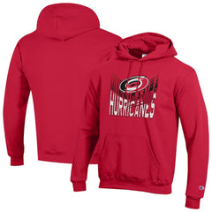 Carolina Hurricanes Champion Powerblend Hoodie - Red Hoodies