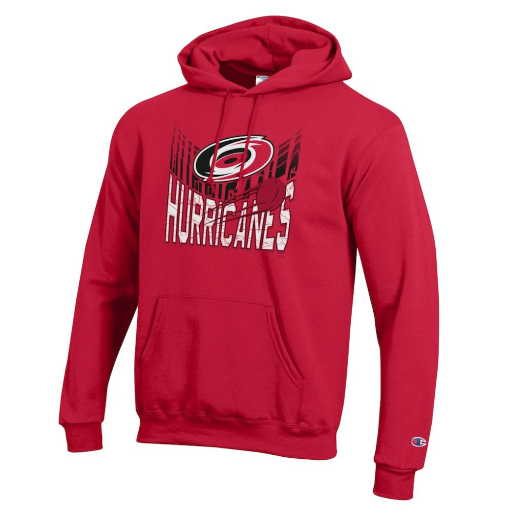 Carolina Hurricanes Champion Powerblend Hoodie - Red Hoodies