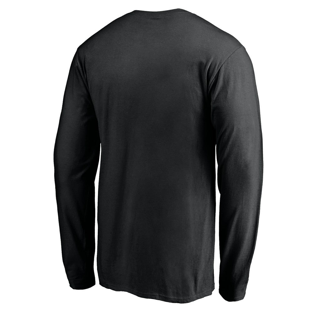 Milwaukee Brewers Team Logo Long Sleeve T-Shirt Black