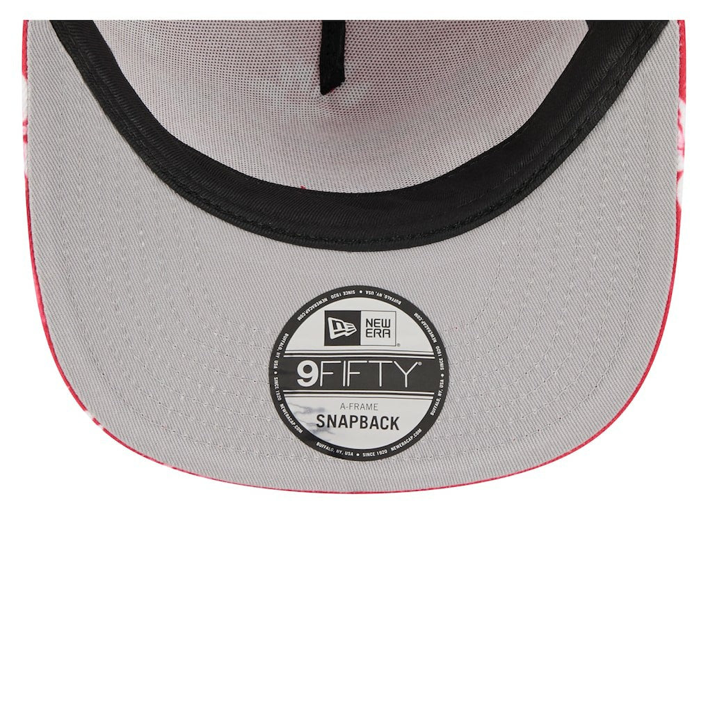 Kansas City Chiefs New Era Palm Print A-Frame 9FIFTY Snapback Hat - Red online