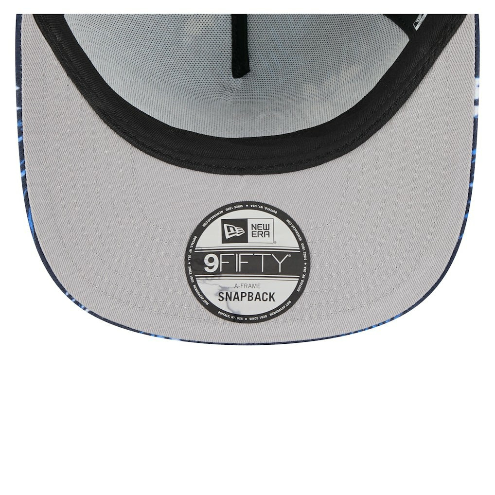 Chicago Bears New Era Palm Print A-Frame 9FIFTY Snapback Hat - Navy cheap