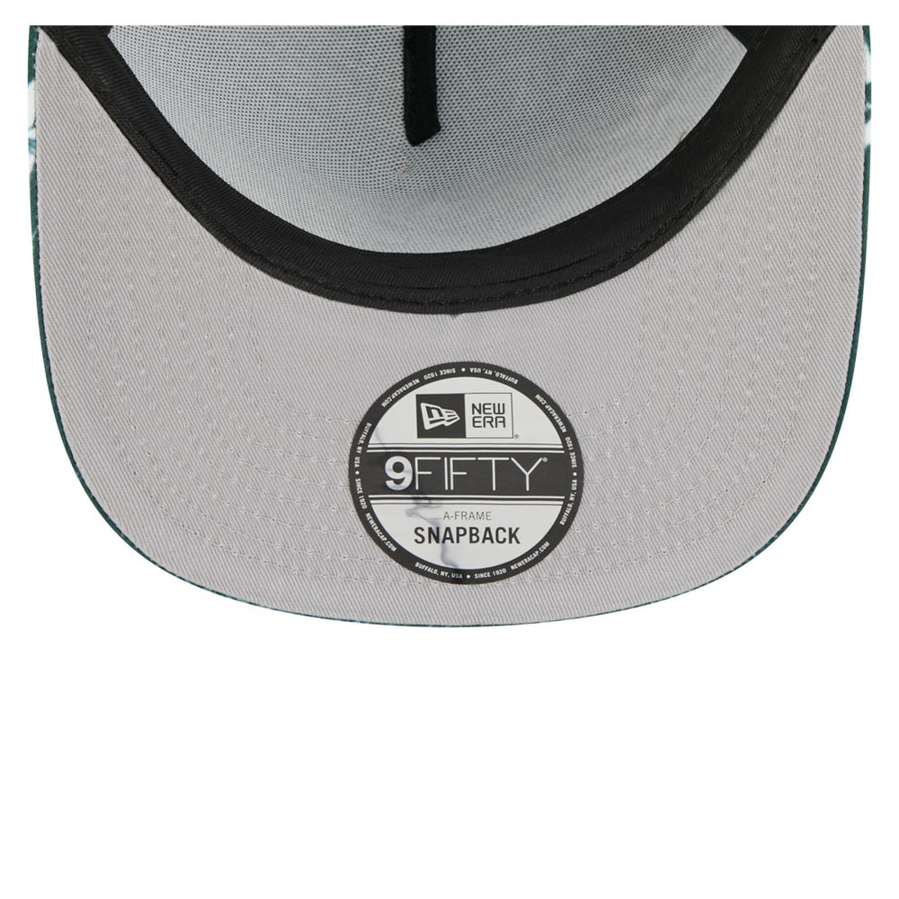 Green Bay Packers New Era Palm Print A-Frame 9FIFTY Snapback Hat - Green outlet