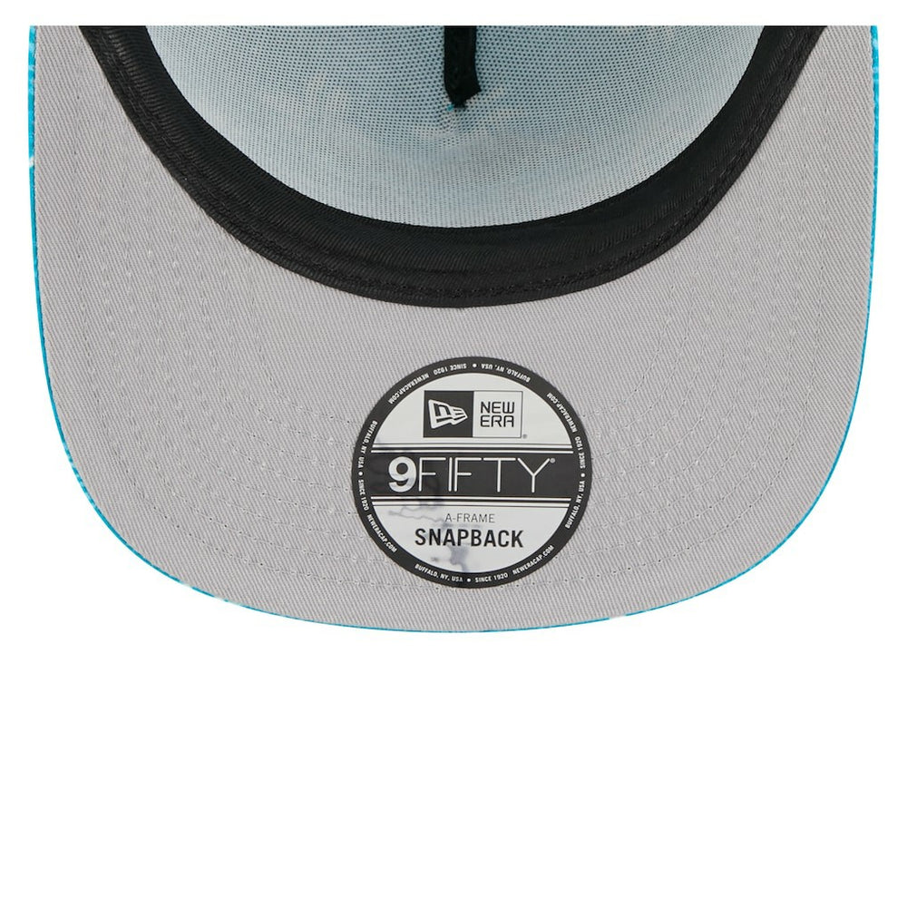 Miami Dolphins New Era Palm Print A-Frame 9FIFTY Snapback Hat - Aqua outlet