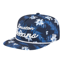 Houston Texans New Era Palm Print A-Frame 9FIFTY Snapback Hat - Navy cheap