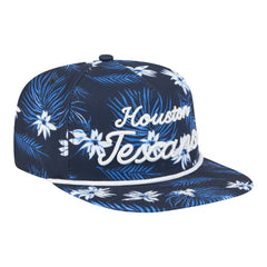 Houston Texans New Era Palm Print A-Frame 9FIFTY Snapback Hat - Navy cheap