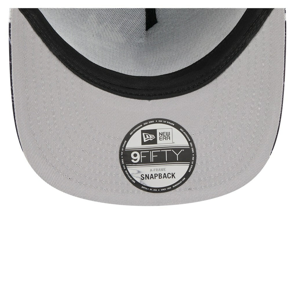 Las Vegas Raiders New Era Palm Print A-Frame 9FIFTY Snapback Hat - Black on sale