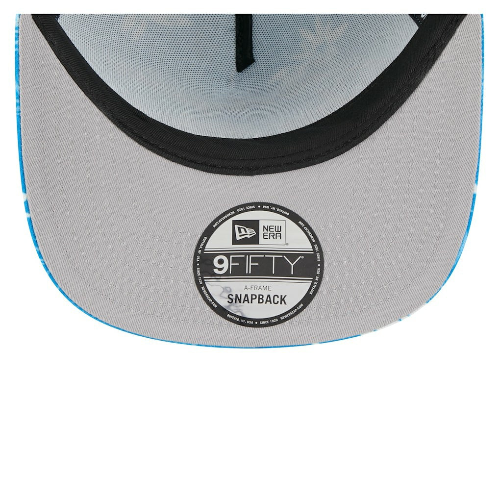 Los Angeles Chargers New Era Palm Print A-Frame 9FIFTY Snapback Hat - Powder Blue sale