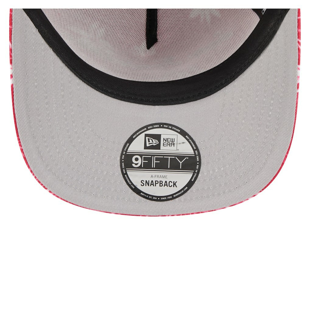 San Francisco 49ers New Era Palm Print A-Frame 9FIFTY Snapback Hat - Scarlet for sale