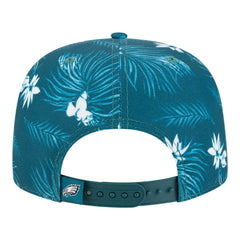 Philadelphia Eagles New Era Palm Print A-Frame 9FIFTY Snapback Hat - Midnight Green online