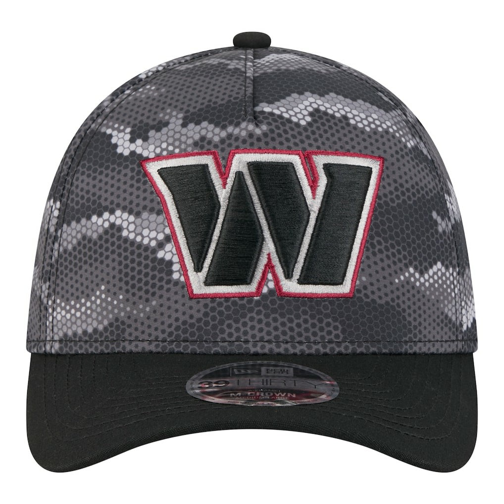 Washington Commanders New Era Camo A-Frame 39THIRTY Flex Hat - Black online