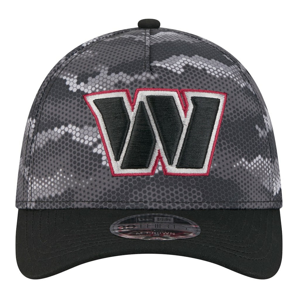 Washington Commanders New Era Camo A-Frame 39THIRTY Flex Hat - Black online