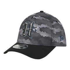 Houston Texans New Era Camo A-Frame 39THIRTY Flex Hat - Black cheap