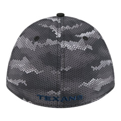 Houston Texans New Era Camo A-Frame 39THIRTY Flex Hat - Black cheap