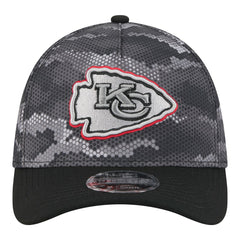 Kansas City Chiefs New Era Camo A-Frame 39THIRTY Flex Hat - Black outlet