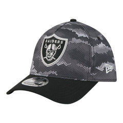 Las Vegas Raiders New Era Camo A-Frame 39THIRTY Flex Hat - Black sale