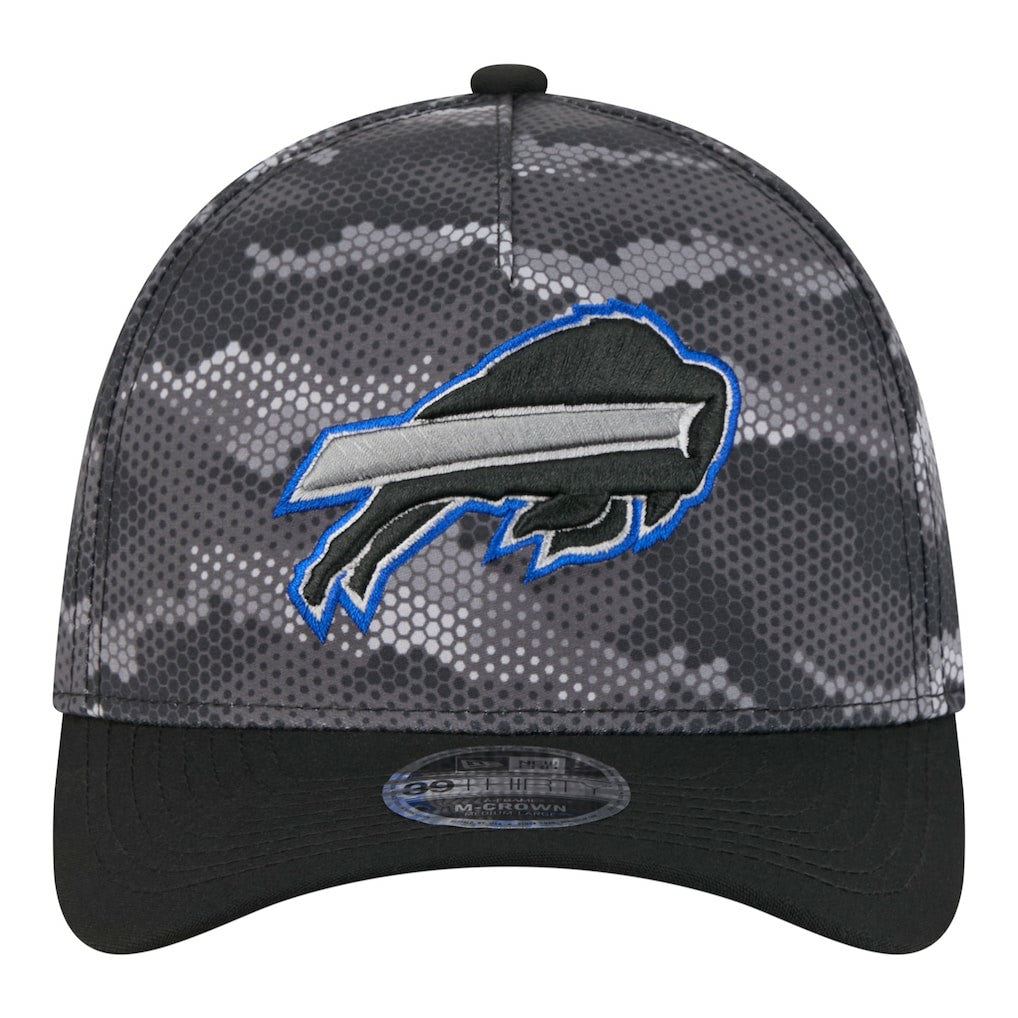 Buffalo Bills New Era Camo A-Frame 39THIRTY Flex Hat - Black sale