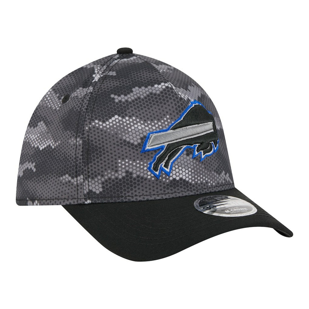 Buffalo Bills New Era Camo A-Frame 39THIRTY Flex Hat - Black sale