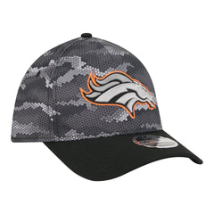 Denver Broncos New Era Camo A-Frame 39THIRTY Flex Hat - Black for sale