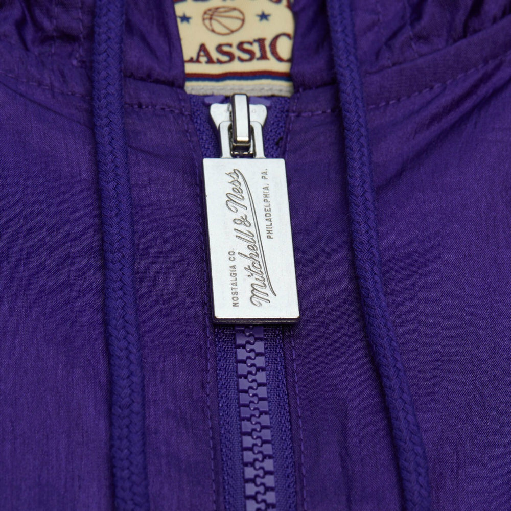 Milwaukee Bucks Playmaker Full-Zip Hooded Windbreaker Jacket - Purple discount