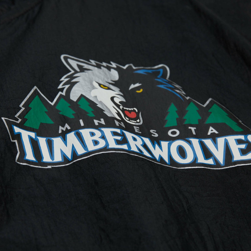 Minnesota Timberwolves Playmaker Full-Zip Hooded Windbreaker Jacket - Black cheap