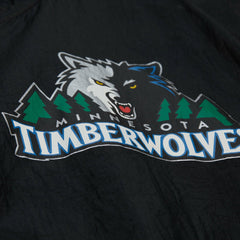 Minnesota Timberwolves Playmaker Full-Zip Hooded Windbreaker Jacket - Black cheap
