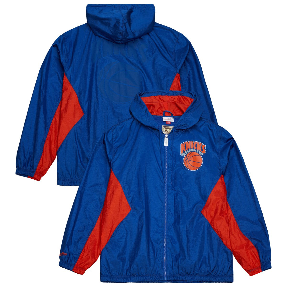 New York Knicks Playmaker Full-Zip Hooded Windbreaker Jacket - Blue cheap