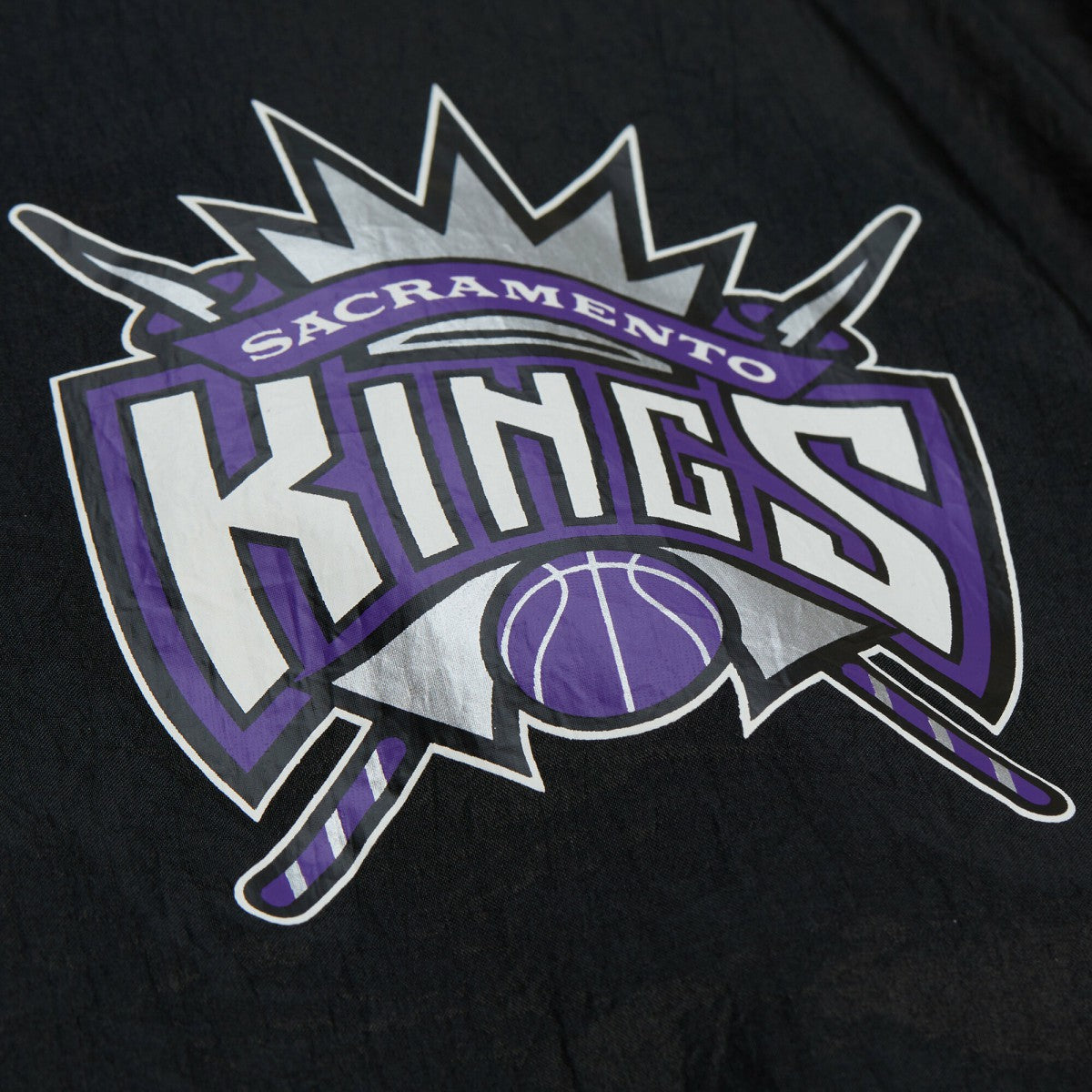 Sacramento Kings Playmaker Full-Zip Hooded Windbreaker Jacket - Black discount
