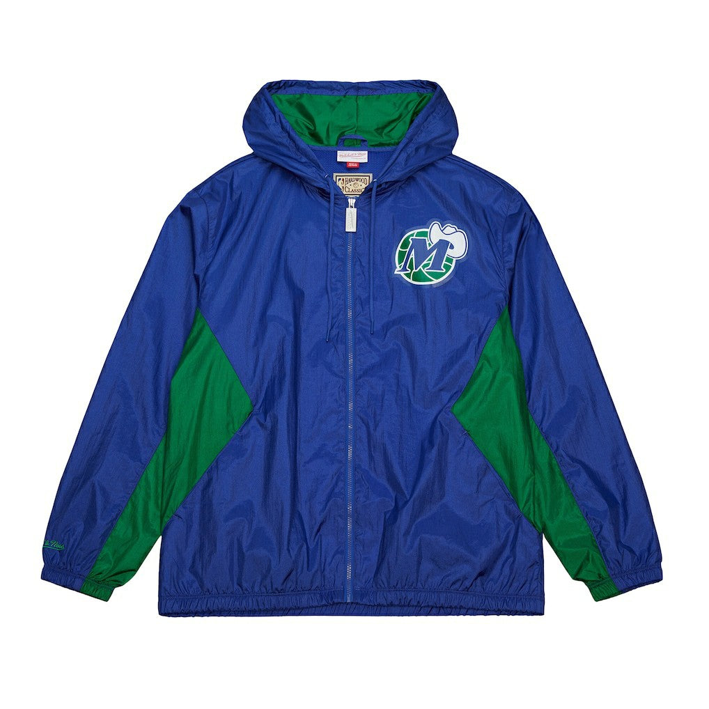 Dallas Mavericks Playmaker Full-Zip Hooded Windbreaker Jacket sale - Blue online