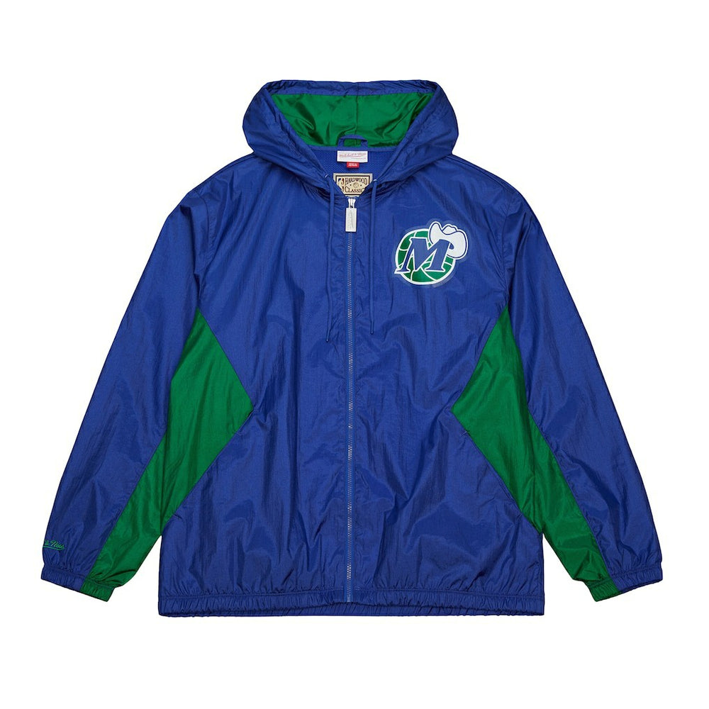 Dallas Mavericks Playmaker Full-Zip Hooded Windbreaker Jacket sale - Blue online