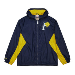Indiana Pacers Playmaker Full-Zip Hooded Windbreaker Jacket - Navy discount