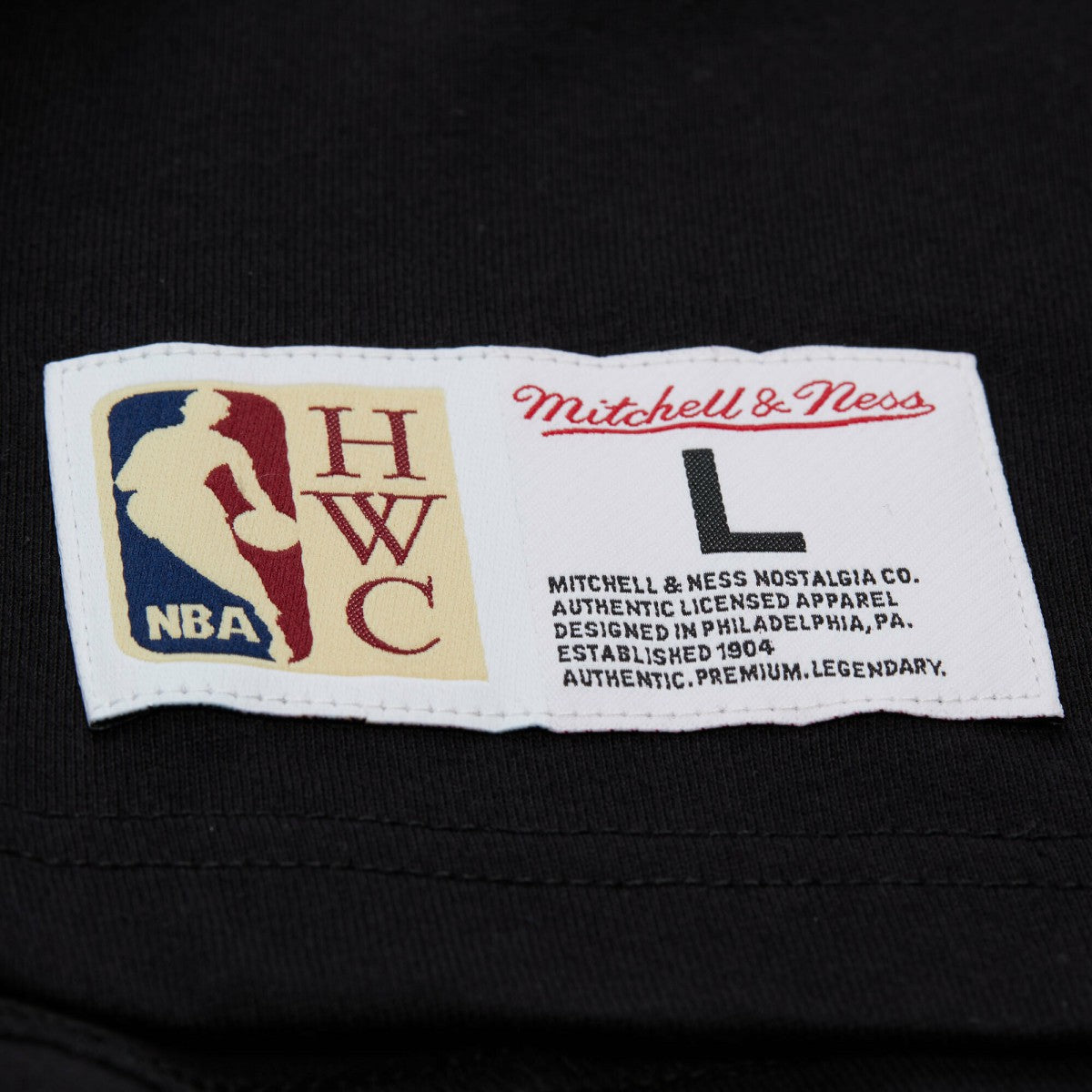 Miami Heat Unisex Playmaker Vintage Logo T-Shirt - Black for sale