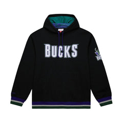 Milwaukee Bucks Unisex Vintage Heavyweight Hoodie - Black cheap