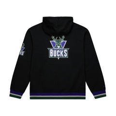 Milwaukee Bucks Unisex Vintage Heavyweight Hoodie - Black cheap