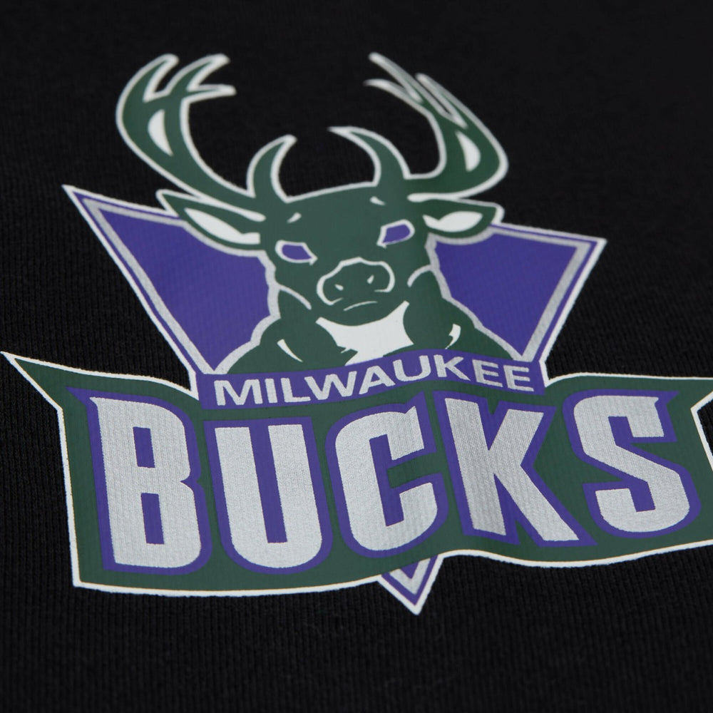 Milwaukee Bucks Unisex Vintage Heavyweight Hoodie - Black cheap