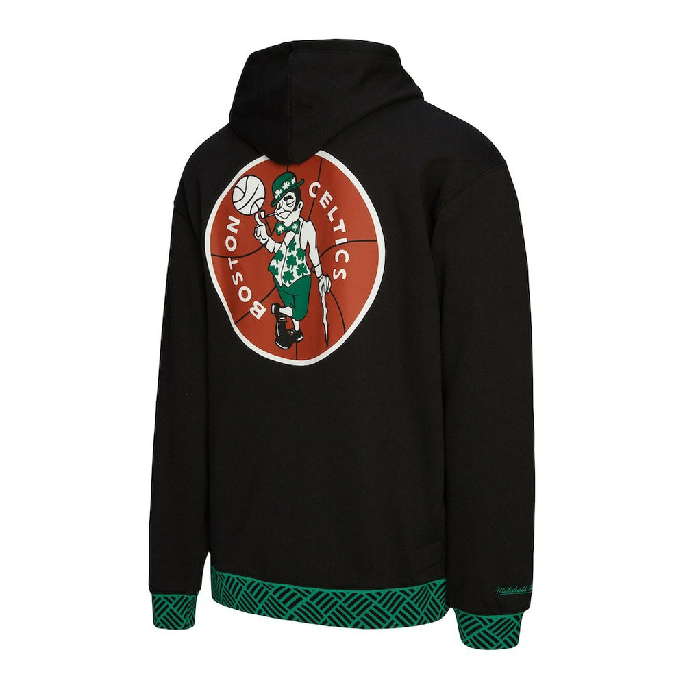 Boston Celtics Unisex Vintage Heavyweight Hoodie - Black sale
