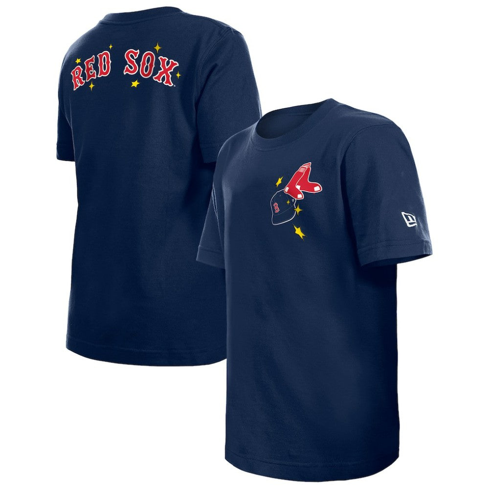 Boston Red Sox Youth Stars & Cap T-Shirt Navy