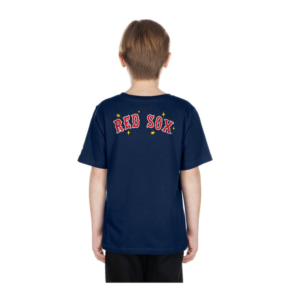 Boston Red Sox Youth Stars & Cap T-Shirt Navy