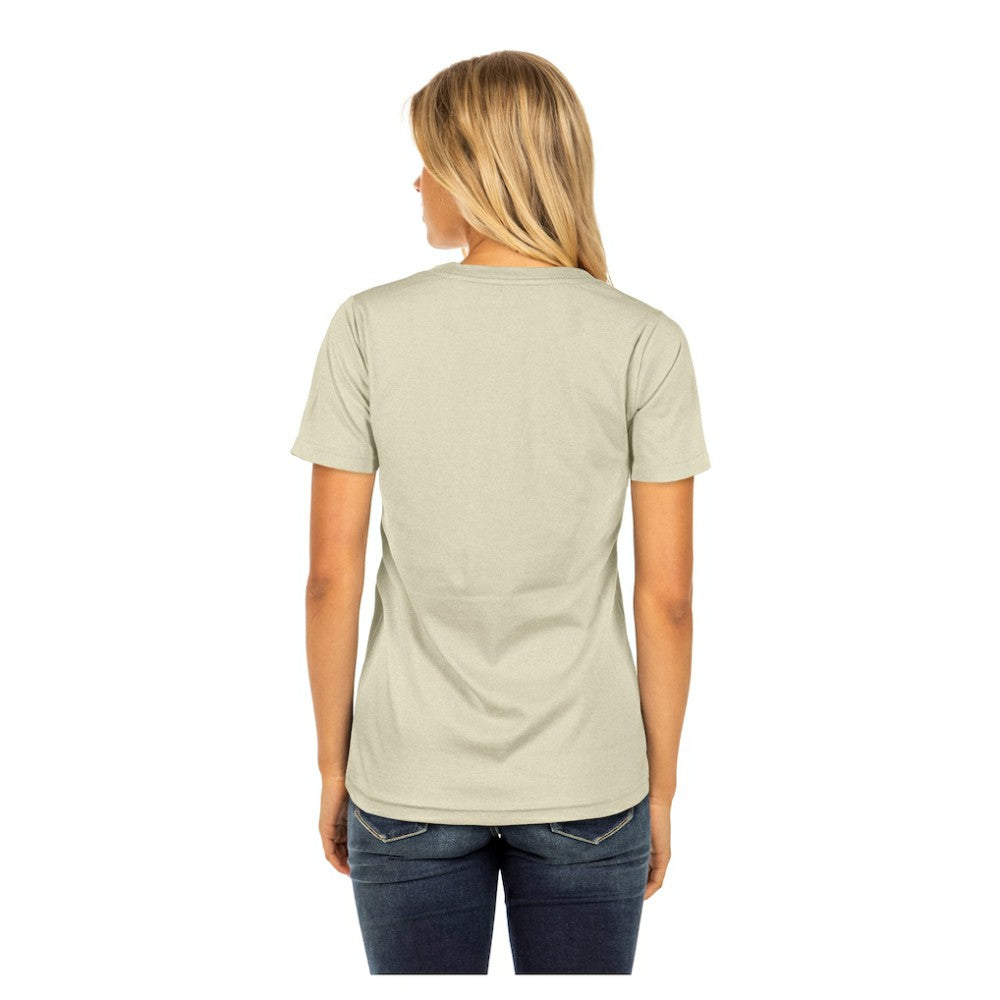 San Diego Padres Women's Little Miss 2 V-Neck T-Shirt Sand