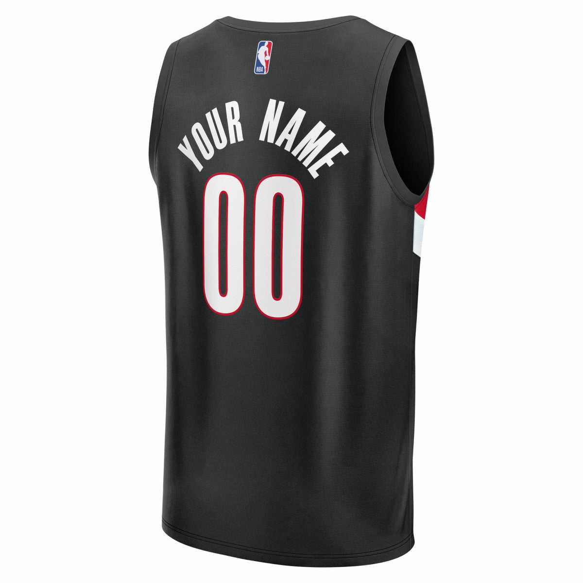 Portland Trail Blazers Youth Fast Break Replica Custom Jersey - Icon Edition - Black discount