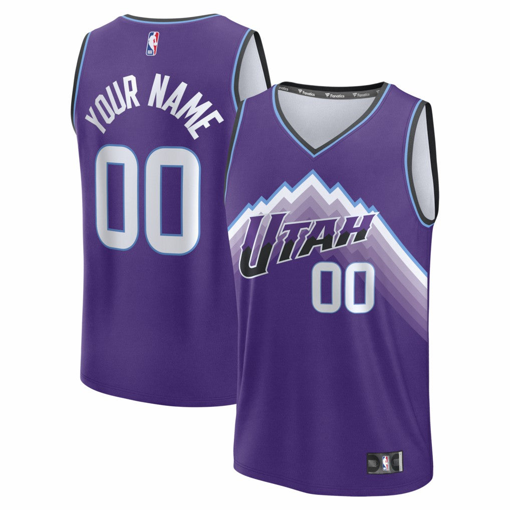 Utah Jazz Youth Fast Break Replica Custom Jersey - Icon Edition shop