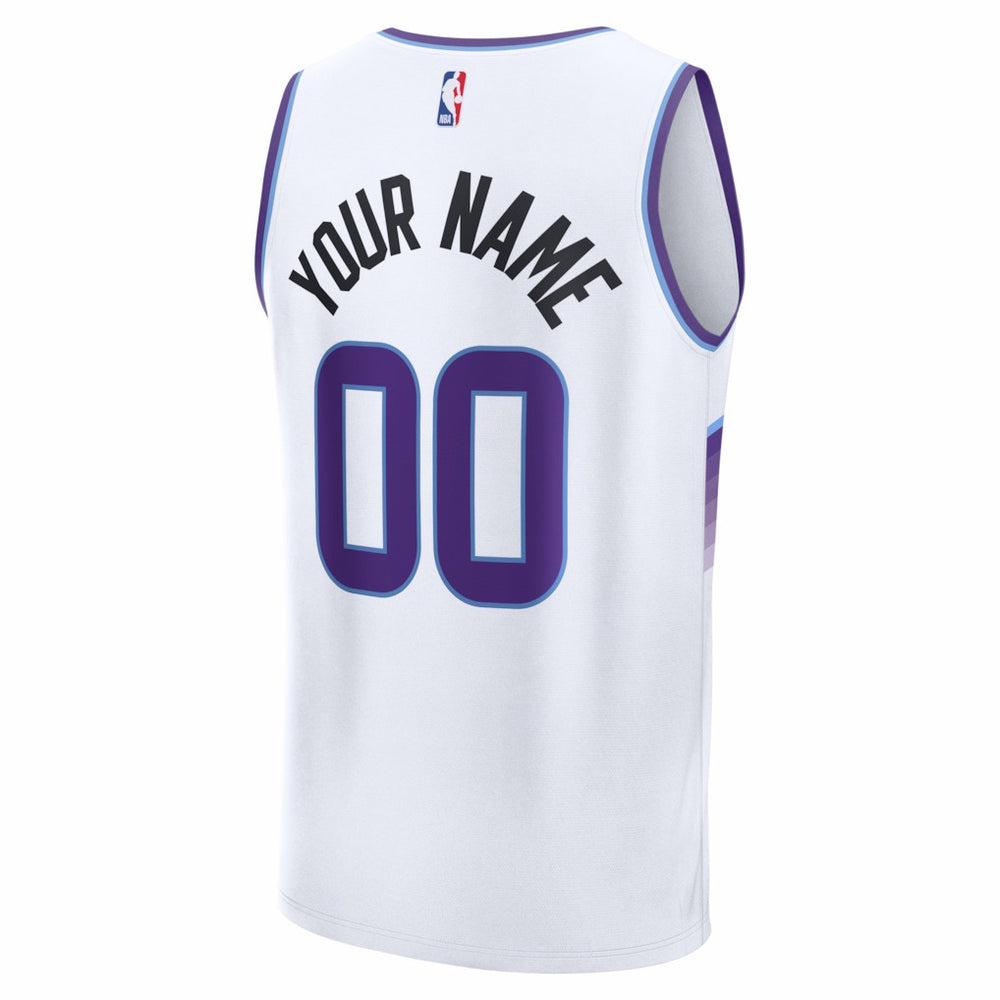 Utah Jazz Youth Fast Break Replica Custom Jersey - Association Edition on sale